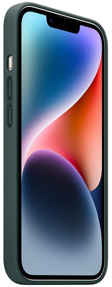 Apple Leather Case with MagSafe for iPhone 14 Plus - Forest Green