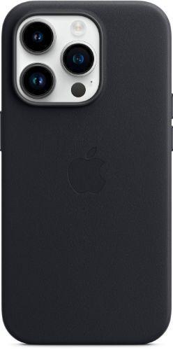 Apple Leather Case with MagSafe for iPhone 14 Pro - Midnight