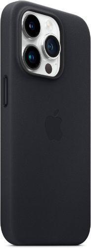 Apple Leather Case with MagSafe for iPhone 14 Pro - Midnight