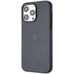 Apple Leather Case with MagSafe for iPhone 14 Pro Max - Midnight