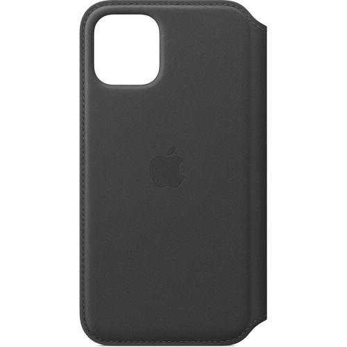 Apple  Leather Folio Case for iPhone 11 Pro - Black - Excellent