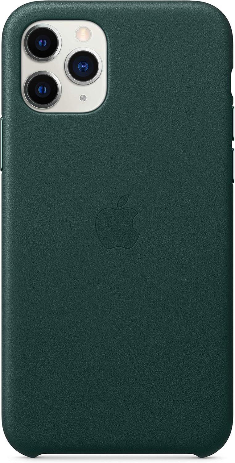 Apple Leather Phone Case for iPhone 11 Pro - Forest Green