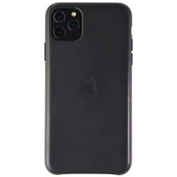 Apple Leather Phone Case for iPhone 11 Pro Max - Black