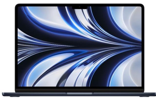 MacBook Air 13.6-inch (2022) Apple M2 Chip: 8-Core CPU/8-Core GPU in Midnight in Acceptable condition