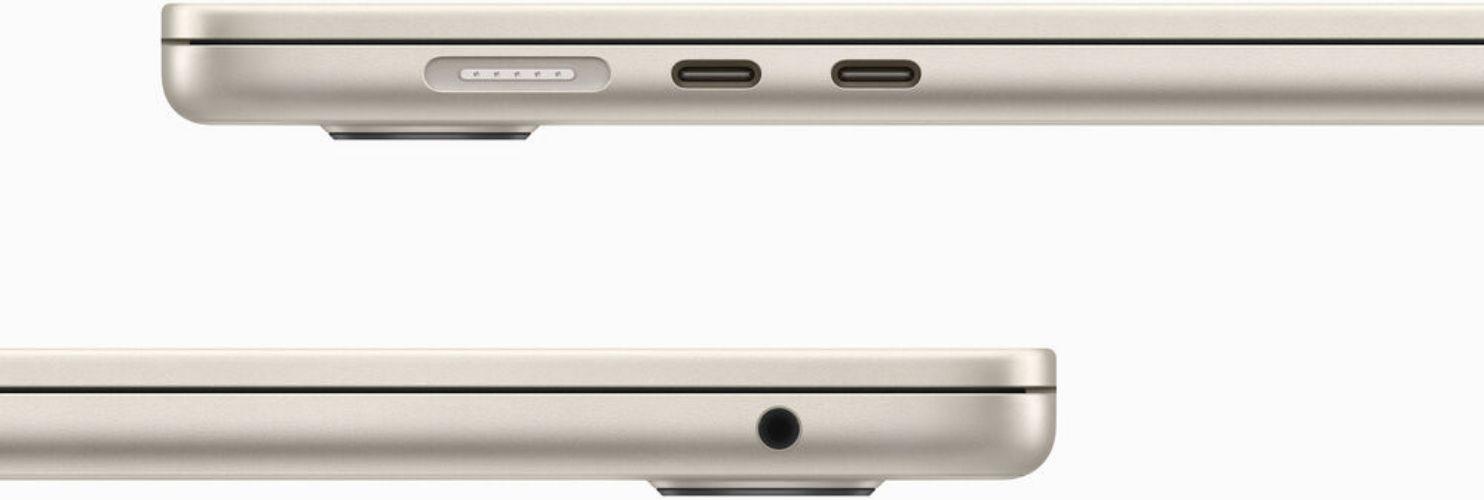 MacBook Air (2023) 15.3-inch - Apple M2 Chip: 8-Core CPU/10-Core GPU - 8GB RAM - SSD 256GB