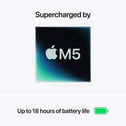 MacBook Air (2026) 15.3-inch - Sky Blue - Apple M5 chip: 10‑core CPU/10-core GPU - 32GB RAM - 512GB