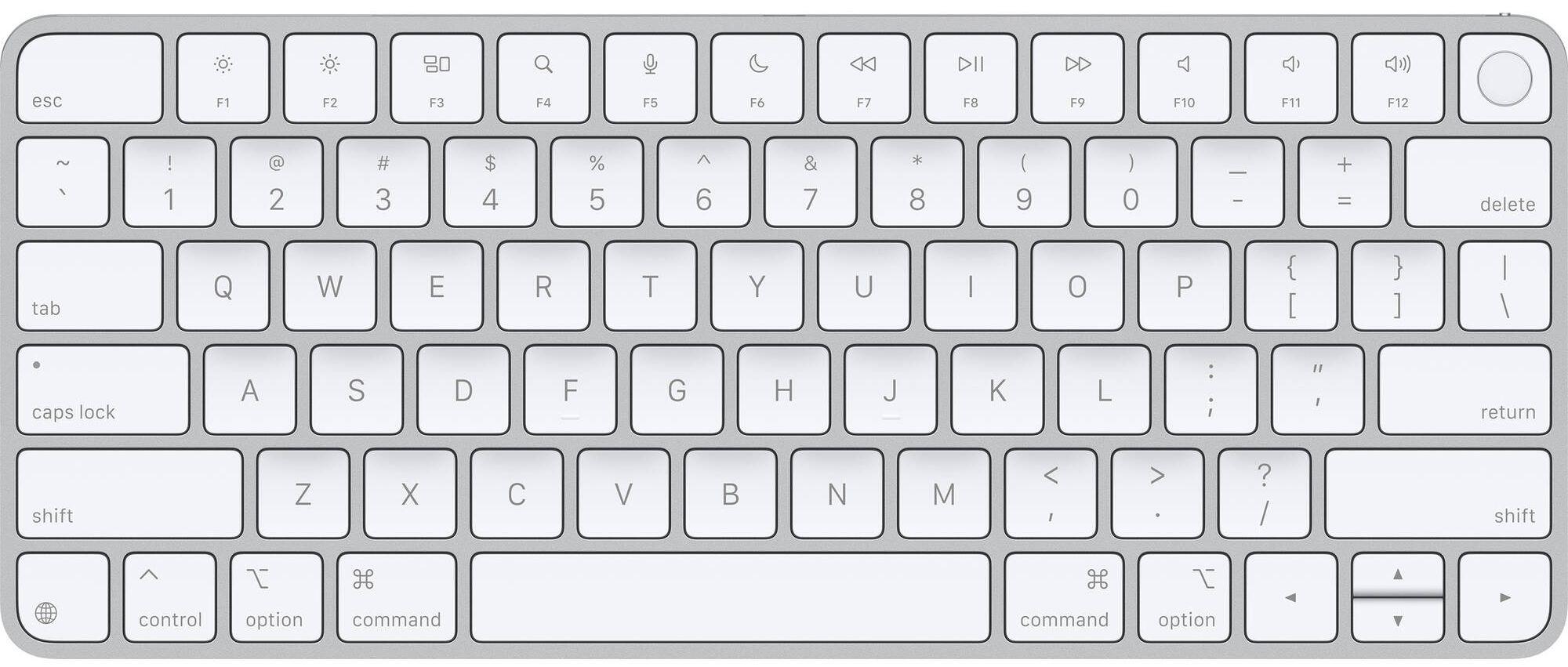 Refurbished Apple Magic Keyboard with Touch ID for Mac Models - Reebelo US