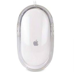 Apple Pro M5769 USB Wired Mouse - White/Clear