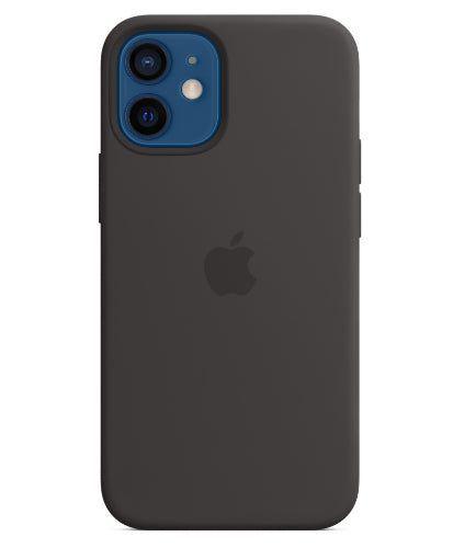 Apple Silicone Case with MagSafe for iPhone 12 mini - Black