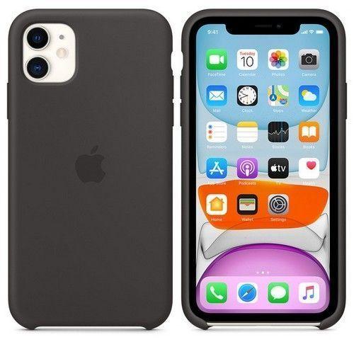 Apple Silicone Phone Case for iPhone 11 - Black