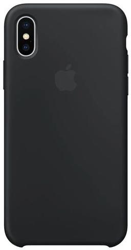 Apple Silicone Phone Case for iPhone X - Black