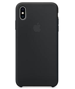 Apple Silicone Phone Case for iPhone XS Max - Black