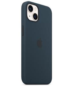 Apple Silicone Phone Case with MagSafe for iPhone 13 - Abyss Blue