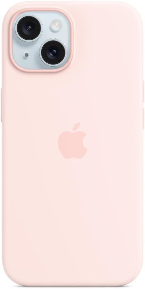 Apple Silicone Phone Case with MagSafe for iPhone 15 