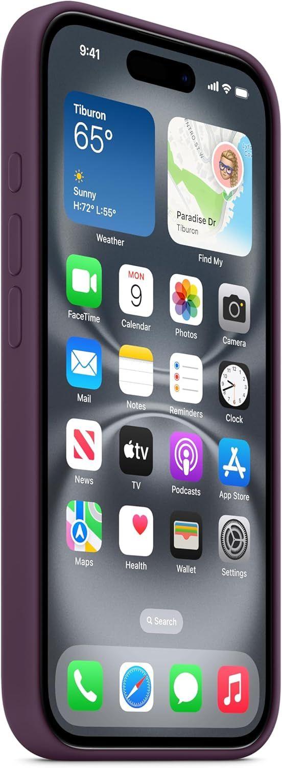 Refurbished Apple Silicone Phone Case with MagSafe for iPhone 16 - Reebelo US