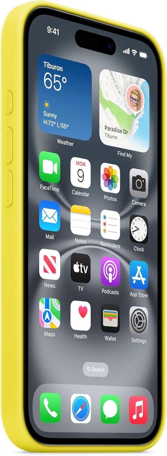 Refurbished Apple Silicone Phone Case with MagSafe for iPhone 16 - Reebelo US