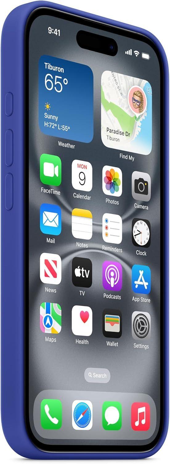 Refurbished Apple Silicone Phone Case with MagSafe for iPhone 16 - Reebelo US