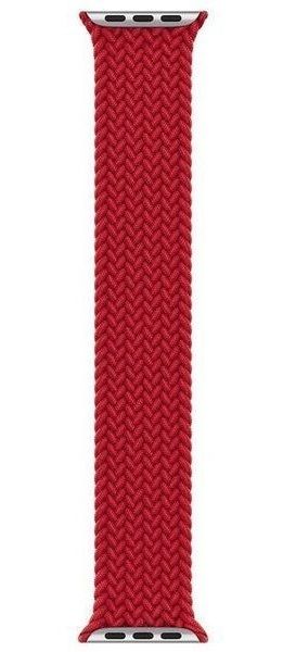 Apple Watch Braided Solo Loop (40mm) - Red - Size 8