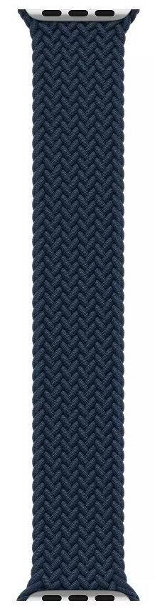 Apple  Watch Braided Solo Loop (41mm) - Abyss Blue - Size 2 - Premium