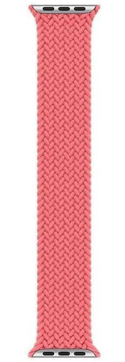 Apple Watch Braided Solo Loop (41mm) - Guava - Size 5