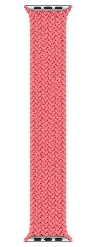 Apple Watch Braided Solo Loop (44mm) - Pink Punch - Size 7