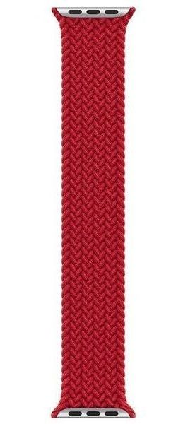 Apple Watch Braided Solo Loop (44mm) - Red - Size 10