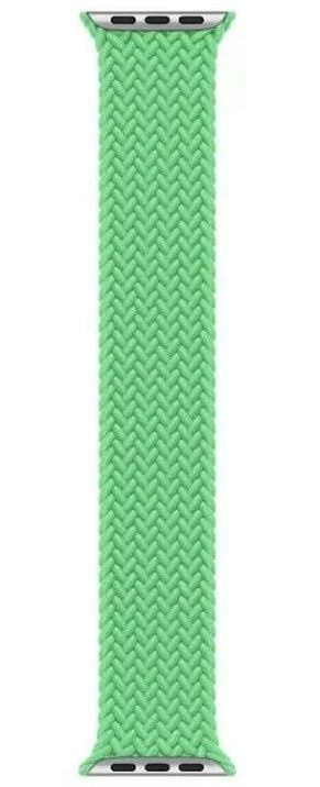Apple Watch Braided Solo Loop (45mm) - Bright Green - Size 8