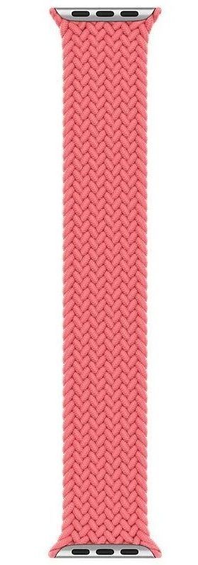 Apple Watch Braided Solo Loop (45mm) - Guava - Size 7