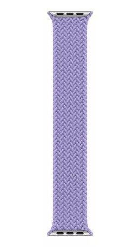 Apple Watch Braided Solo Loop (45mm) - Lavender - Size 7