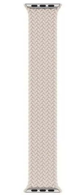Apple Watch Braided Solo Loop (45mm) - Starlight - Size 11