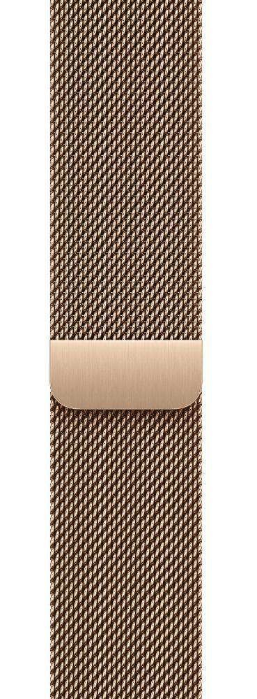 Apple Watch Milanese Loop Band (46mm) - Gold - Small/Medium Size