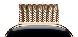 Apple Watch Milanese Loop Band (46mm) - Gold - Small/Medium Size