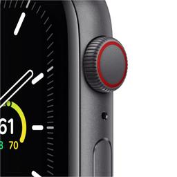 Apple Watch SE 1st Gen (2020) (Cellular + GPS) - 32GB - 40mm - Space Grey Aluminum Case with Charcoal Textile Sport Loop Band