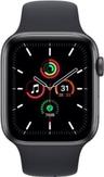 Apple Watch SE 1st Gen (2020) (Cellular + GPS) - 32GB - 44mm - Space Grey Aluminum Case with Black Rubber Sport Band