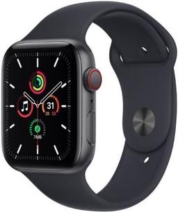 Apple Watch SE 1st Gen (2020) (Cellular + GPS) - 32GB - 40mm - Space Grey Aluminum Case with Midnight Rubber Sport Band
