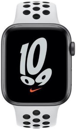 Apple Watch SE 1st Gen (2020) (Cellular + GPS) - 32GB - 40mm - Space Grey Nike (Aluminum) Case with Pure Platinum/Black Rubber Nike Sport Band