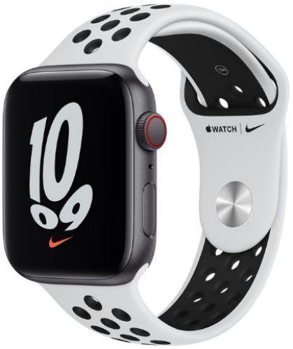 Apple Watch SE 1st Gen (2020) (Cellular + GPS) - 32GB - 40mm - Space Grey Nike (Aluminum) Case with Pure Platinum/Black Rubber Nike Sport Band