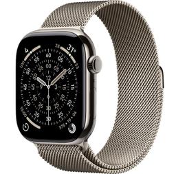 Apple Watch Series 11 (Cellular + GPS) - 64GB - 42mm Stainless Steel - S/M Size