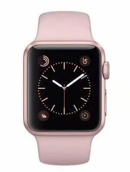 Apple Watch Series 3 (Cellular + GPS) - 16GB - 38mm - Rose Gold Aluminum Case with Pink Sand Rubber Sport Band