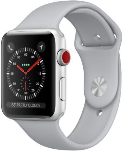 Apple Watch Series 3 (GPS) - 16GB - 38mm - Silver Aluminum Case with Fog Rubber Sport Band