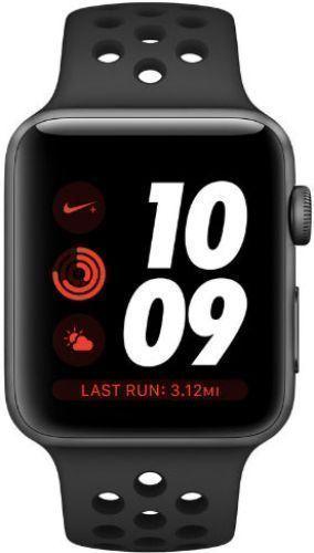 Apple Watch Series 3 (GPS) - 8GB - 38mm - Space Grey Nike (Aluminum) Case with Anthracite/Black Rubber Nike Sport Band