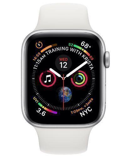 Apple Watch Series 4 Aluminum 40mm in Silver in Premium condition