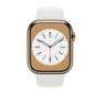 Apple Watch Series 5 (GPS) - 32GB - 44mm - Gold Aluminum Case with Pink Sand Rubber Sport Band