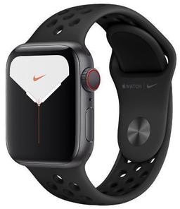 Apple Watch Series 5 (GPS) - 32GB - 40mm - Space Grey Nike (Aluminum) Case with Antracite/Black Rubber Nike Sport Band