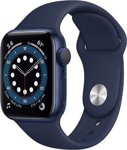 Apple Watch Series 6 Aluminum 44mm in Blue in Acceptable condition