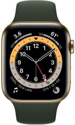 Apple Watch Series 6 Stainless Steel 44mm in Gold in Excellent condition