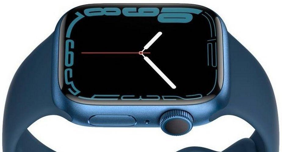 Apple Watch Series 7 (Cellular + GPS) - 32GB - 45mm - Blue Aluminum Case with Abyss Blue Rubber Sport Band