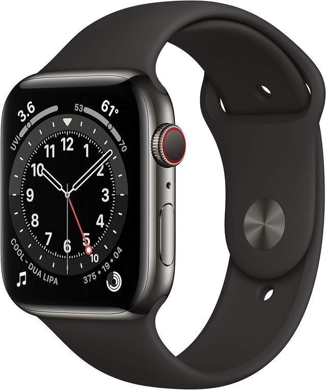 Apple Watch Series 7 Stainless Steel 45mm in Graphite in Excellent condition