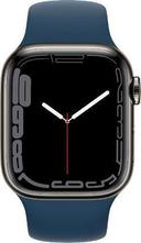 Apple Watch Series 7 Stainless Steel 45mm in Graphite in Excellent condition