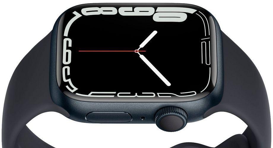 Apple Watch Series 7 (Cellular + GPS) - 32GB - 45mm - Midnight Aluminum Case with Midnight Rubber Sport Band